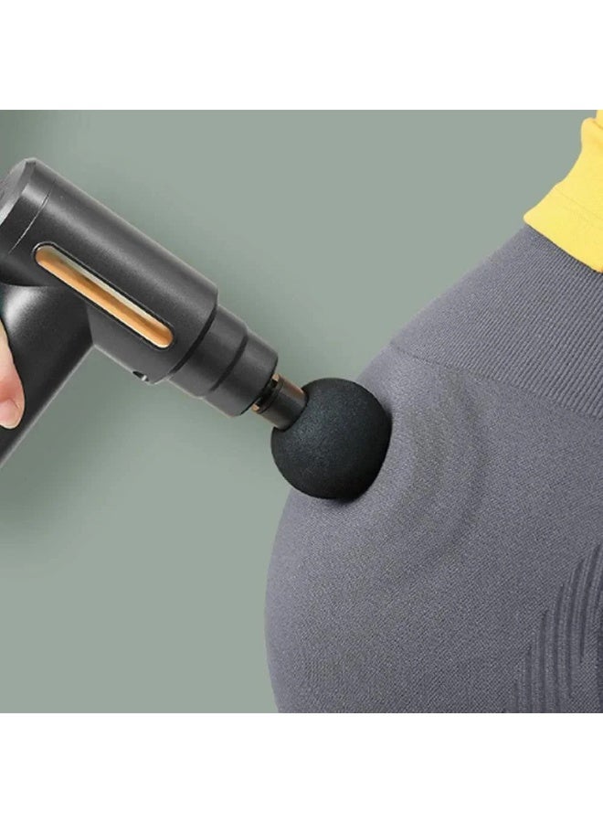 استمتع براحة عضلية فورية مع مسدس المساج الاحترافي – قوة عميقة لتدليك الأنسجة وتحفيز الاستشفاء العضلي، مثالي للرياضيين ومحبي اللياقة البدنية، مزود ببطارية ليثيوم آمنة، وإعدادات متعددة لراحة مثالية في أي وقت وأي مكان - Image 3